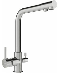 Mexen DUERO - Vysoká baterie/dřezová, inox, 671600-99