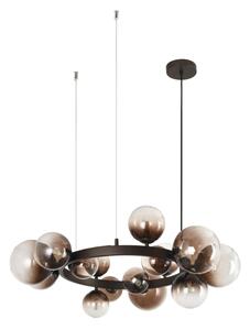 Brilagi - LED Lustr na lanku MILLA 15xG9/3W/230V hnědá/kouřová hnědá