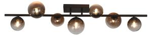 Brilagi - LED Přisazený lustr MILLA 7xG9/3W/230V hnědá/kouřová hnědá