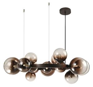 Brilagi - LED Lustr na lanku MILLA 15xG9/3W/230V hnědá/kouřová hnědá