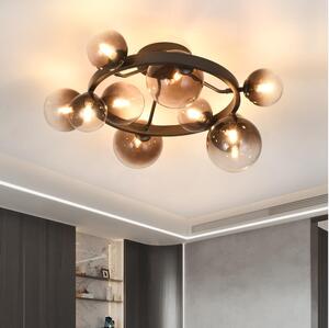 Brilagi - LED Přisazený lustr MILLA 10xG9/3W/230V hnědá/kouřová hnědá