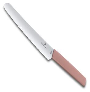 Nůž na chleba 22 cm lososový SWISS MODERN - Victorinox