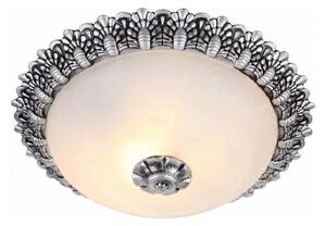 Brilagi - Stropní svítidlo FRESCO 2xE27/40W/230V pr. 30 cm stříbrná