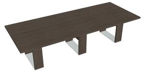 Jednací stůl Verno+ 300 x 120 cm, dub antracit