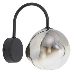 Brilagi - Nástěnná lampa VULCANO 1xG9/8W/230V černá/kouřová černá