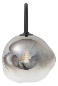 Brilagi - Nástěnná lampa VULCANO 1xG9/8W/230V černá/kouřová černá