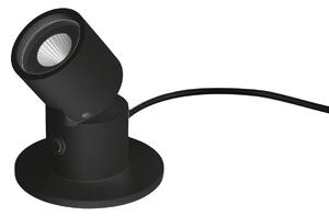 Egger Capri LED stolní lampa se spotem, černá
