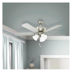 Eglo 35077 - Stropní ventilátor LAS PALMAS 3xE27/40W/230V šedá
