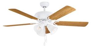Eglo 35076 - Stropní ventilátor LAS PALMAS 3xE27/40W/230V hnědá