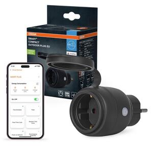 Osram - Chytrá venkovní zásuvka SMART+ MATTER SCHUKO 3680W/230V/16A IP44 Wi-Fi