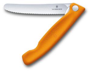 Skládací svačinový nůž SWISS CLASSIC oranžový - Victorinox