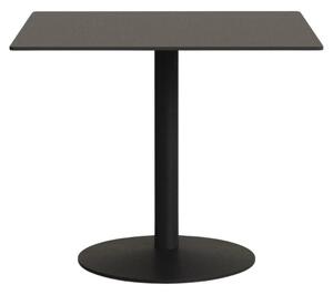 Černý bistro stolek Kave Home Esilda 90 x 90 cm