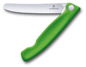 Skládací svačinový nůž SWISS CLASSIC zelený - Victorinox