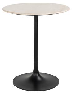 Béžový mramorový bistro stolek Richmond Tavolo 70 cm