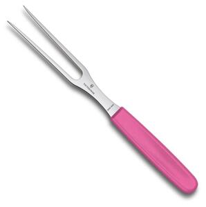Vidlička na maso SWISS CLASSIC 15 cm růžová - Victorinox (Carvingová vidlička SWISS CLASSIC 15 cm růžová - Victorinox)