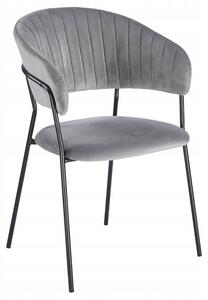 Furnitex Čalouněné Židle K4-FX (B) Riviera 91 Šedá