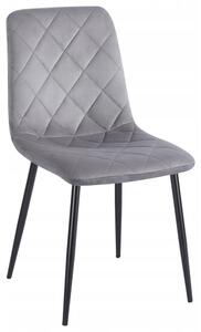 Furnitex Jídelní Židle K6-FX (B) Riviera 91 Šedá