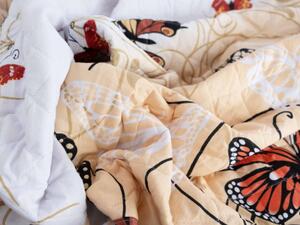 Přehoz na postel – Karolína béžová 220 × 240 cm