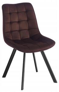 Furnitex Ergonomická Židle J265 Sametové Čalounění Hnědá Riviera 28