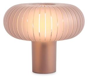 Stolní lampa Kartell, Teresa Frozen, stmívatelné, Pudrová, Obývací pokoj, Plast, Design