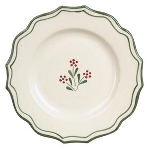 Talíř Esther Wildflower Green Ø 21,5 cm
