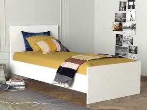 Jednolůžková postel 90 cm Ernesto (bílá). 1088495