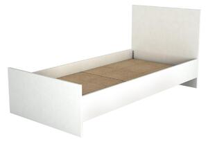 Jednolůžková postel 90 cm Ernesto (bílá). 1088495