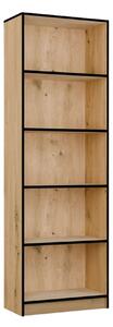 TP Living Knihovna R60 60 cm dub Artisan/černá