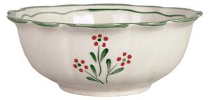 Miska Esther Wildflower Green Ø 18 cm