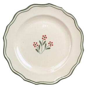 Talíř Esther Wildflower Green Ø 28,5 cm