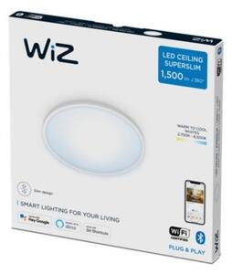 WiZ Superslim přisazené LED svítidlo 16W 1500lm 2700-6500K IP20 29,2cm, bílé