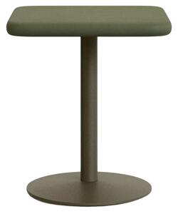 Zelený cementový bistro stolek Kave Home Esilda 70 x 70 cm