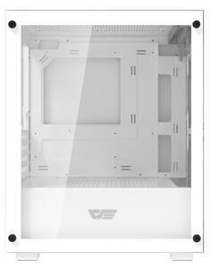 Počítačová skříň Darkflash M305 bez ventilátorů (bílá)