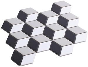 Intermatex TECH mozaika Cube Grey 26,5x30,9 INT075