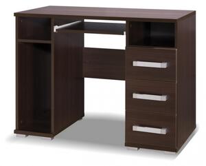 Maridex Počítačový stůl MAXIM M31 + barevné provedení kaštan wenge