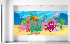 Gario Fototapeta Mořské zvířátka Materiál: Latexová, Velikost: 402 x 240 cm