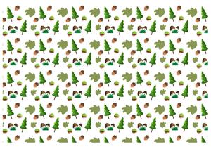 Fototapeta Stromy a lesní plody Materiál: Vliesová, Rozměry: 200 x 150 cm