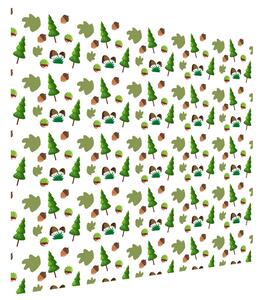 Gario Fototapeta Stromy a lesní plody Materiál: Latexová, Velikost: 536 x 240 cm