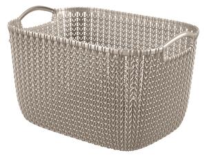 Curver Košík Knit, 19 l (béžová) (100366232003)