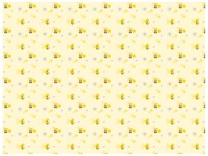 Gario Fototapeta Malá žlutá včelka Materiál: Latexová, Velikost: 536 x 240 cm