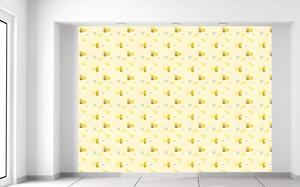 Fototapeta Malá žlutá včelka Materiál: Samolepící, Velikost: 200 x 150 cm