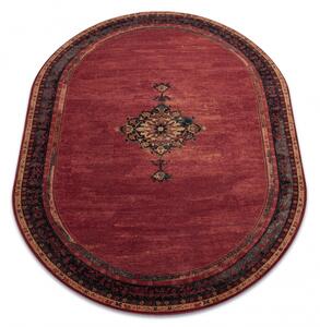 Oválný koberec vlněný Dywilan Polonia Samarkand Rubín Rozměr: 200x300 cm
