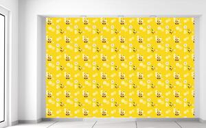Gario Fototapeta Malé žluté včelky Materiál: Latexová, Velikost: 200 x 150 cm