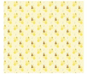 Gario Fototapeta Žluté včelky Materiál: Latexová, Velikost: 402 x 240 cm