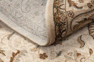 Oválný koberec vlněný Dywilan Omega Aries Perla Béžový Rozměr: 170x235 cm