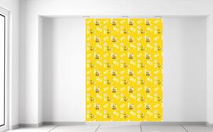 Fototapeta Malé žluté včelky Materiál: Samolepící, Velikost: 150 x 200 cm