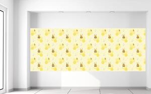 Gario Fototapeta Žluté včelky Materiál: Latexová, Velikost: 200 x 150 cm