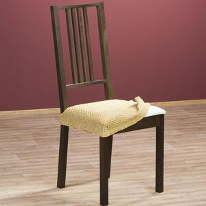 Luxusní multielastické potahy ZAFIRO gold židle 2 ks 40 x 40 cm