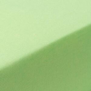 Napínací prostěradlo jersey EXCLUSIVE v barvě zeleného jablka 180 x 200 cm