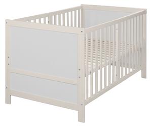 Roba Kombinovaná dětská postýlka Easy Sleep, 70 x 140 cm (přírodní šedá) (100396996002)